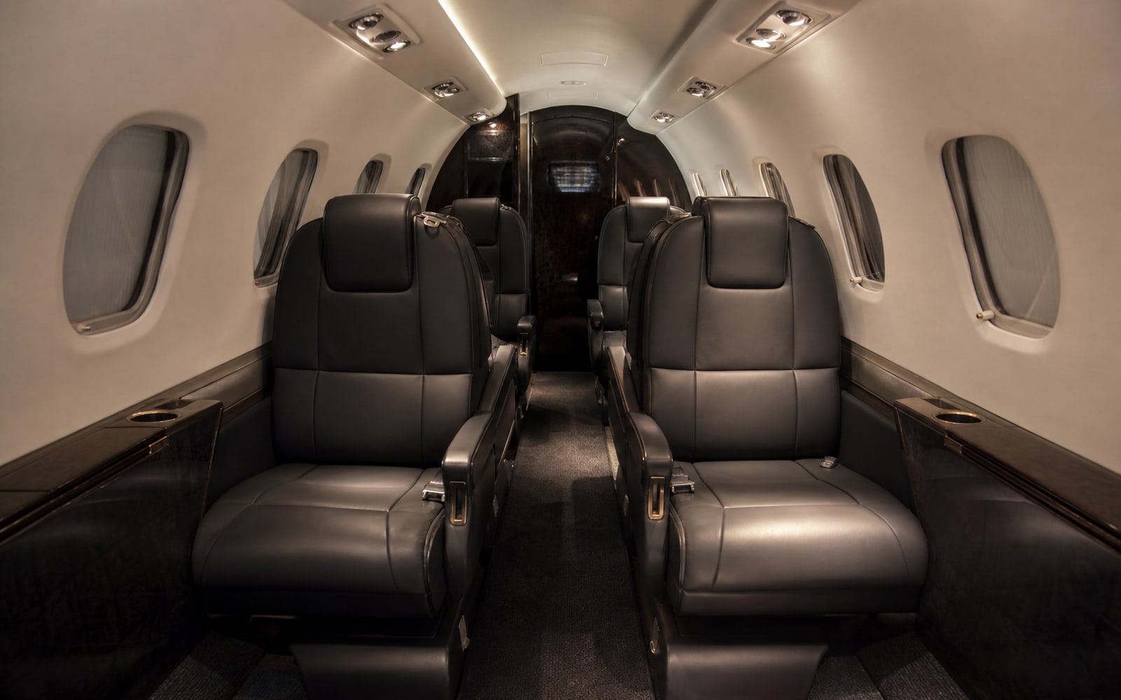 Representative Citation CJ3 cabin interior